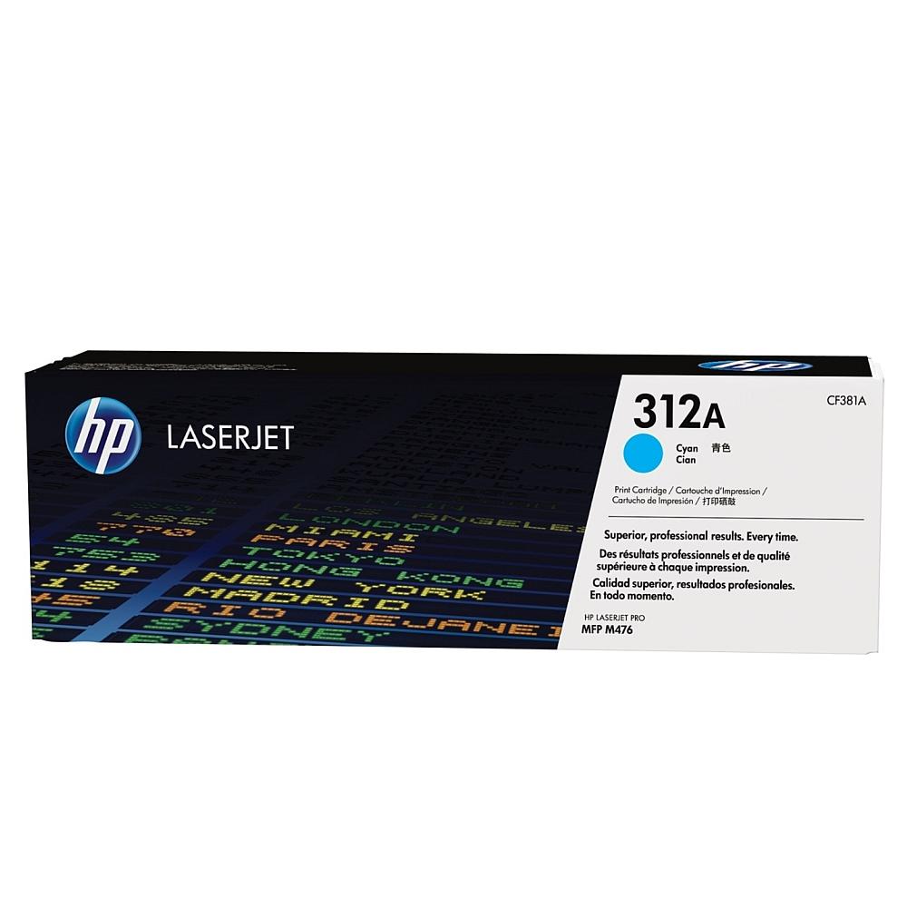 Оригинална тонер касета за принтери и печатащи устройства на Hewlett Packard (HP) Color LaserJet Pro MFP M476dw 312A (CF381A). Ниски цени, прецизно изпълнение, високо качество.