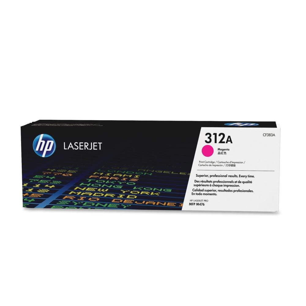 Оригинална тонер касета за принтери и печатащи устройства на Hewlett Packard (HP) Color LaserJet Pro MFP M476dw 312A (CF383A). Ниски цени, прецизно изпълнение, високо качество.