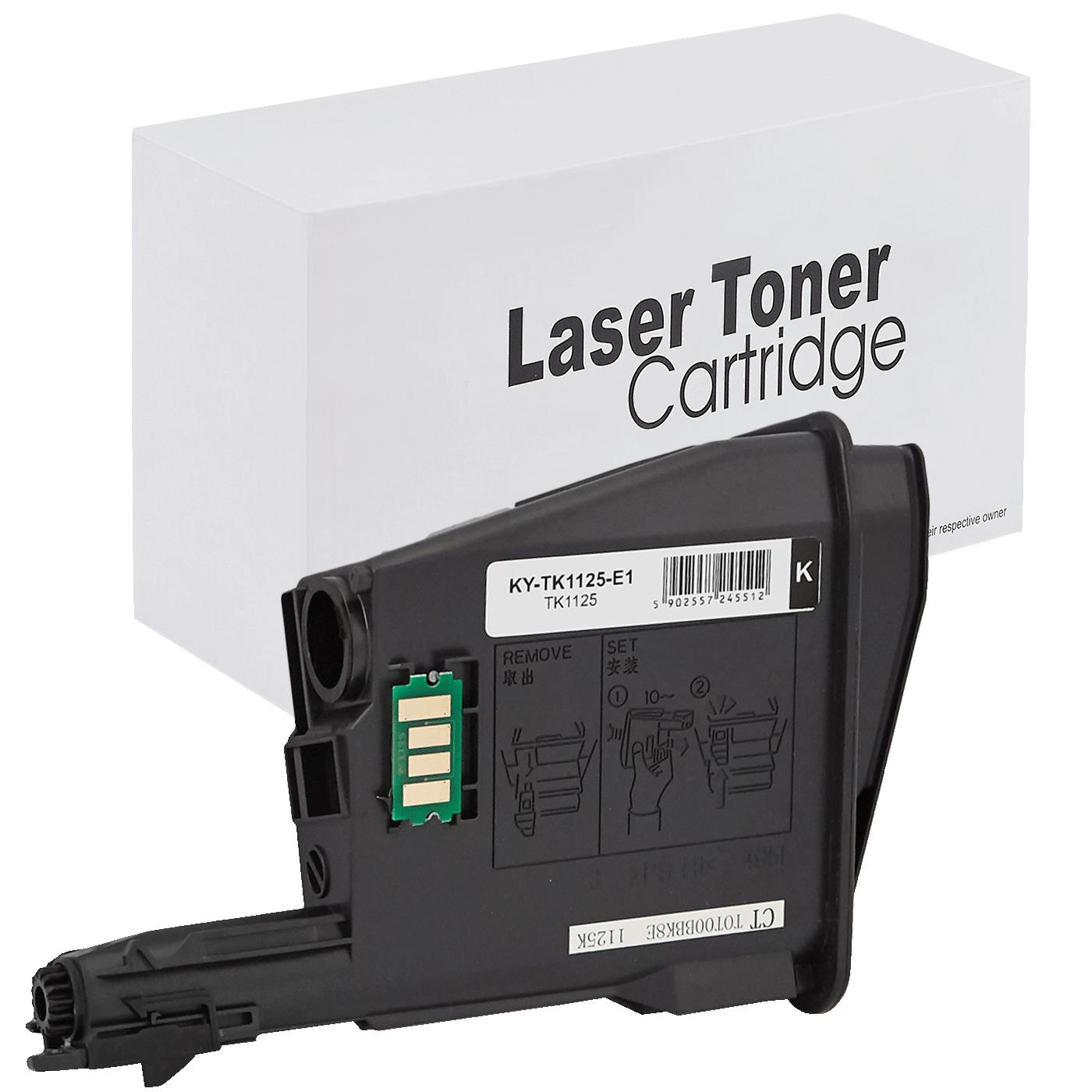 съвместима тонер касета за принтери и печатащи устройства на Kyocera Mita FS 1061 DN Toner KY-TK1125 | TK1125. Ниски цени, прецизно изпълнение, високо качество.