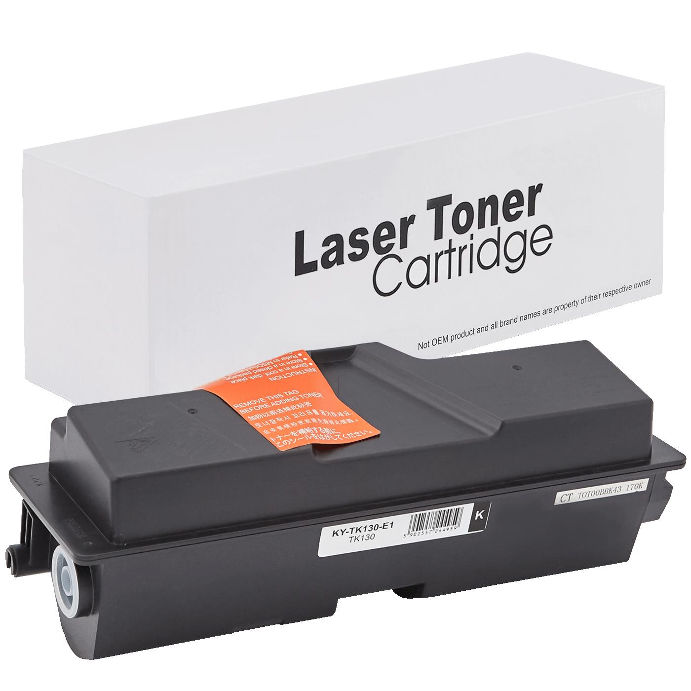 съвместима тонер касета за принтери и печатащи устройства на Kyocera Mita FS 1350 Toner KY-TK130 | TK130. Ниски цени, прецизно изпълнение, високо качество.