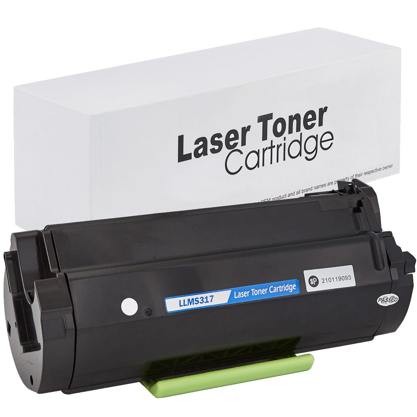 съвместима тонер касета за принтери и печатащи устройства на Lexmark MS617DN Toner LE-MS317 | 51B2000. Ниски цени, прецизно изпълнение, високо качество.