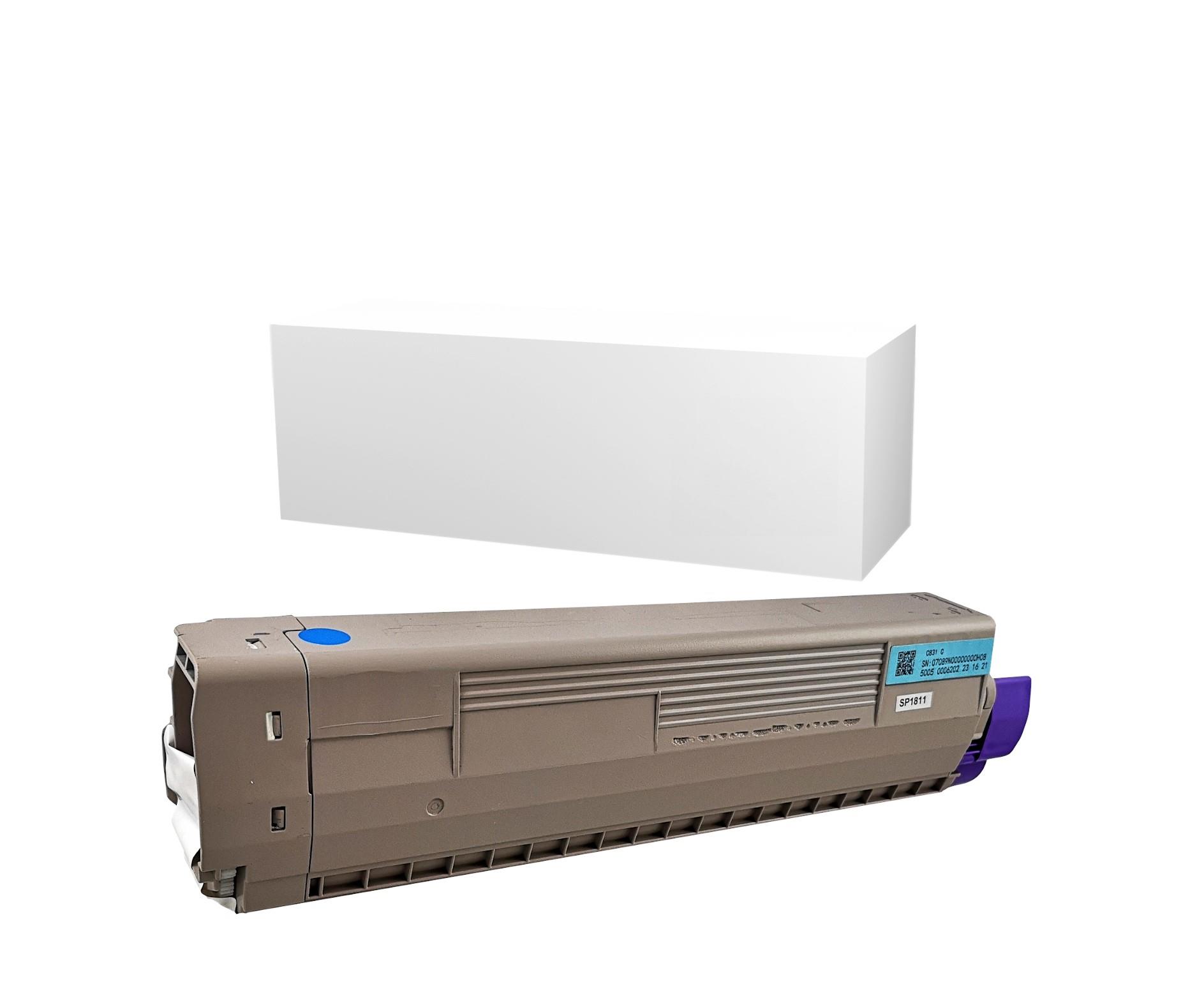 съвместима тонер касета за принтери и печатащи устройства на Oki C841 Toner OK-831C 44844507. Ниски цени, прецизно изпълнение, високо качество.