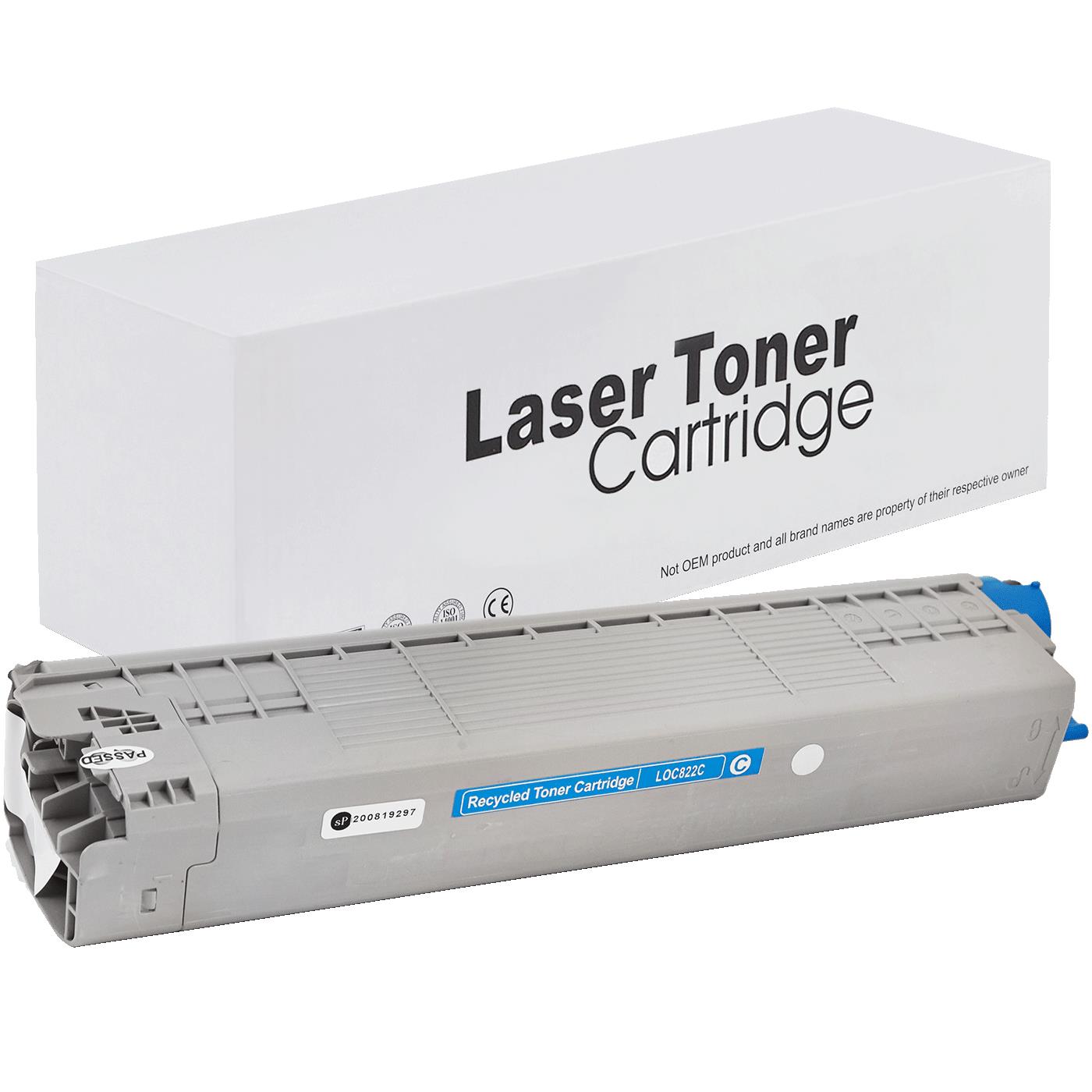 съвместима тонер касета за принтери и печатащи устройства на Oki Oki: MC853, MC873, ,  new new Toner OK-853B | rem. | 45862840. Ниски цени, прецизно изпълнение, високо качество.