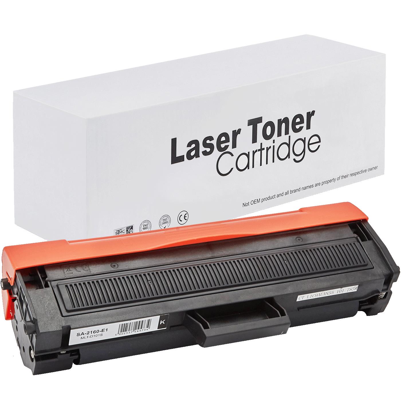 съвместима тонер касета за принтери и печатащи устройства на Samsung 1860 Toner SA-2160 | MLT-D101S / D101S / 101S. Ниски цени, прецизно изпълнение, високо качество.
