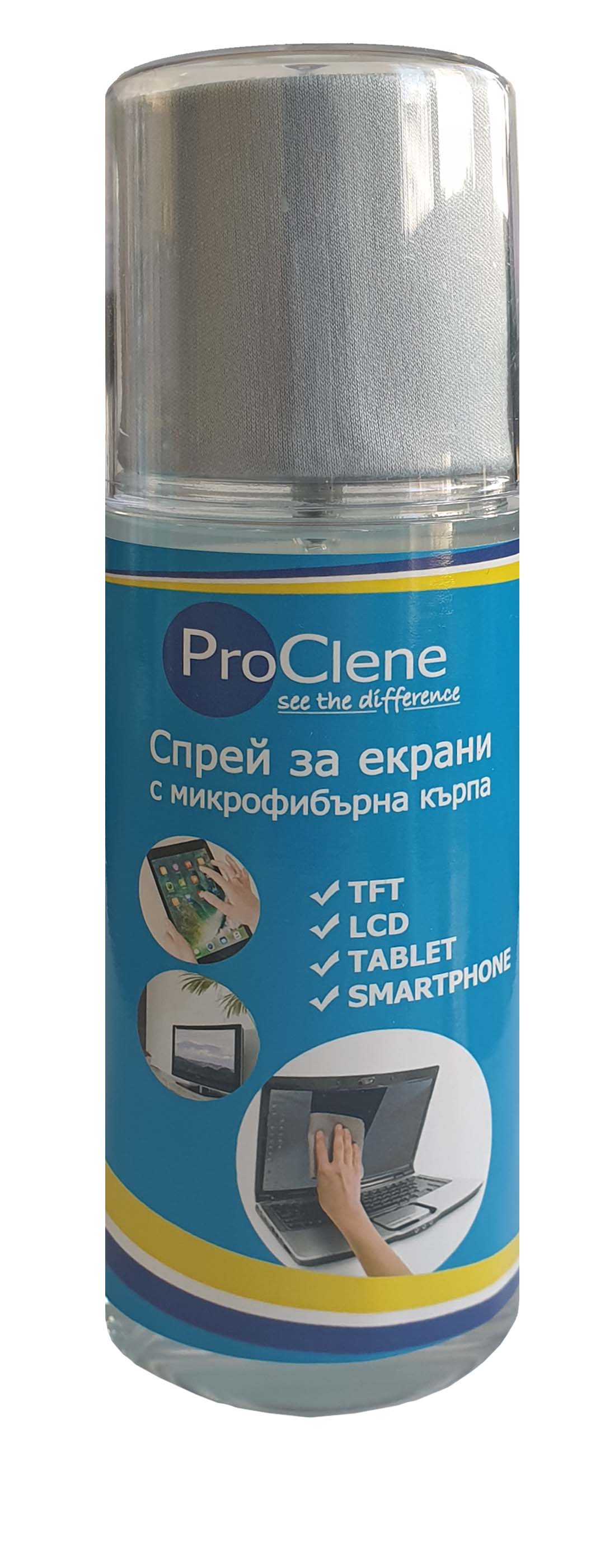 За екрани и TV за принтери и печатащи устройства на NNN  ProClene Антистатичен почистващ спрей SCS140 с микрофибърна кърпа. Ниски цени, прецизно изпълнение, високо качество.