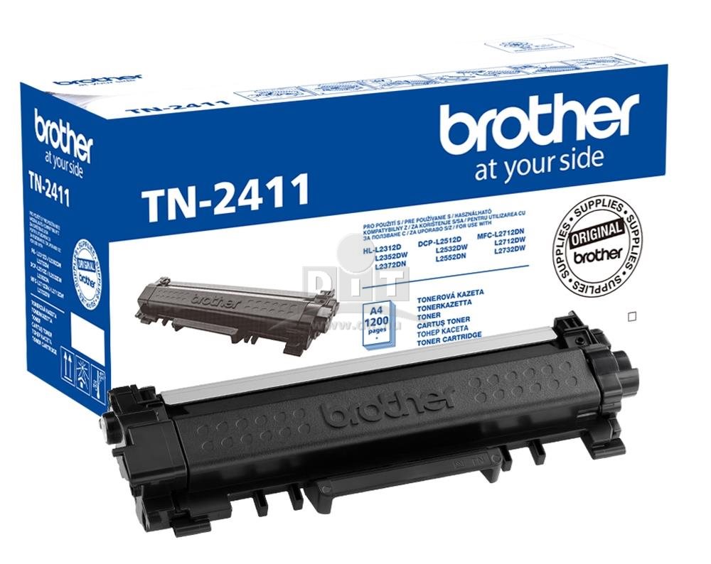 Оригинална тонер касета за принтери и печатащи устройства на Brother 2732DW TN-2411. Ниски цени, прецизно изпълнение, високо качество.