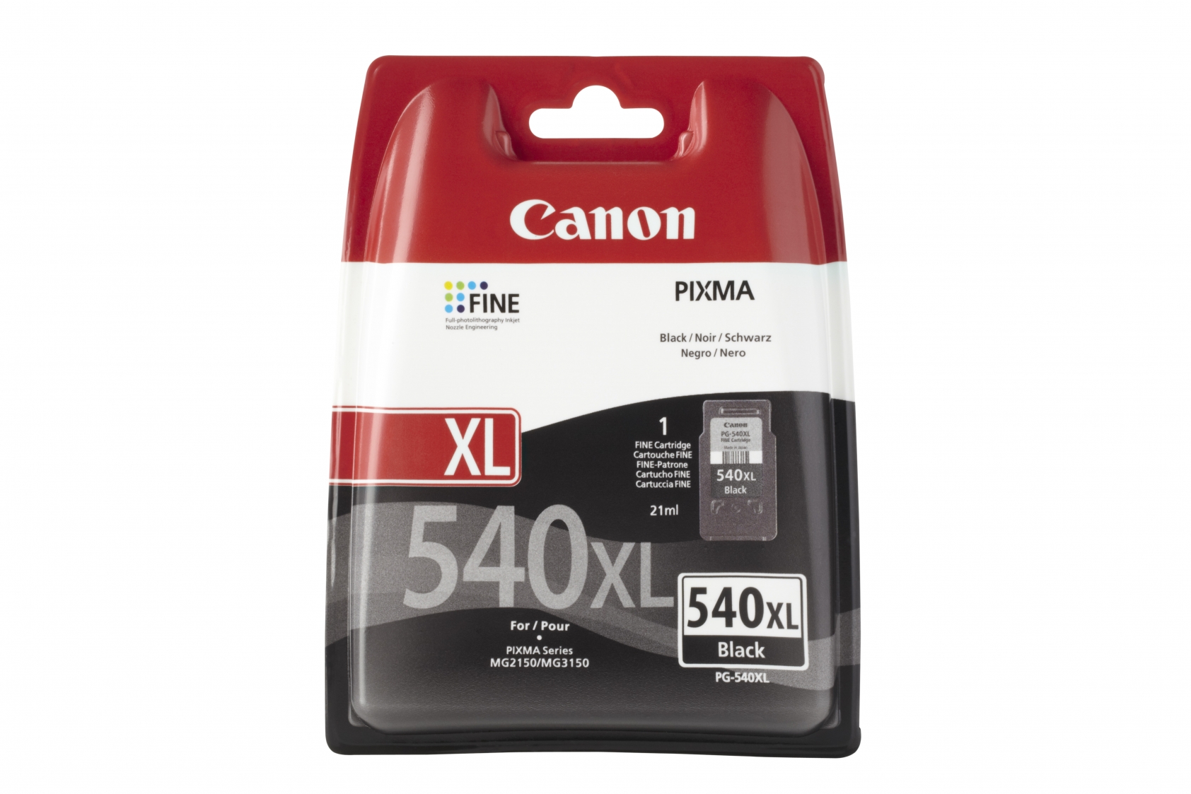 Оригинална мастилена касета (глава, патрон, мастилница) за принтери и печатащи устройства на Canon Pixma MG2150 PG-540XL. Ниски цени, прецизно изпълнение, високо качество.