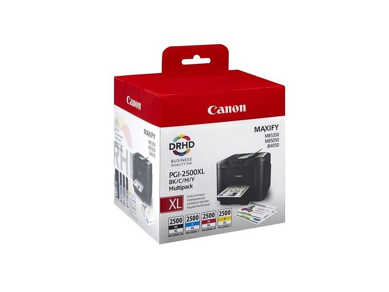 Оригинална мастилена касета (глава, патрон, мастилница) за принтери и печатащи устройства на Canon 5340 PGI-2500XL BK. Ниски цени, прецизно изпълнение, високо качество.