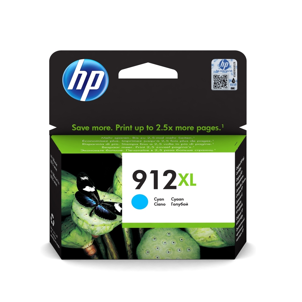 Оригинална мастилена касета (глава, патрон, мастилница) за принтери и печатащи устройства на Hewlett Packard (HP) 8015AiO 3YL81AE No 912XL. Ниски цени, прецизно изпълнение, високо качество.