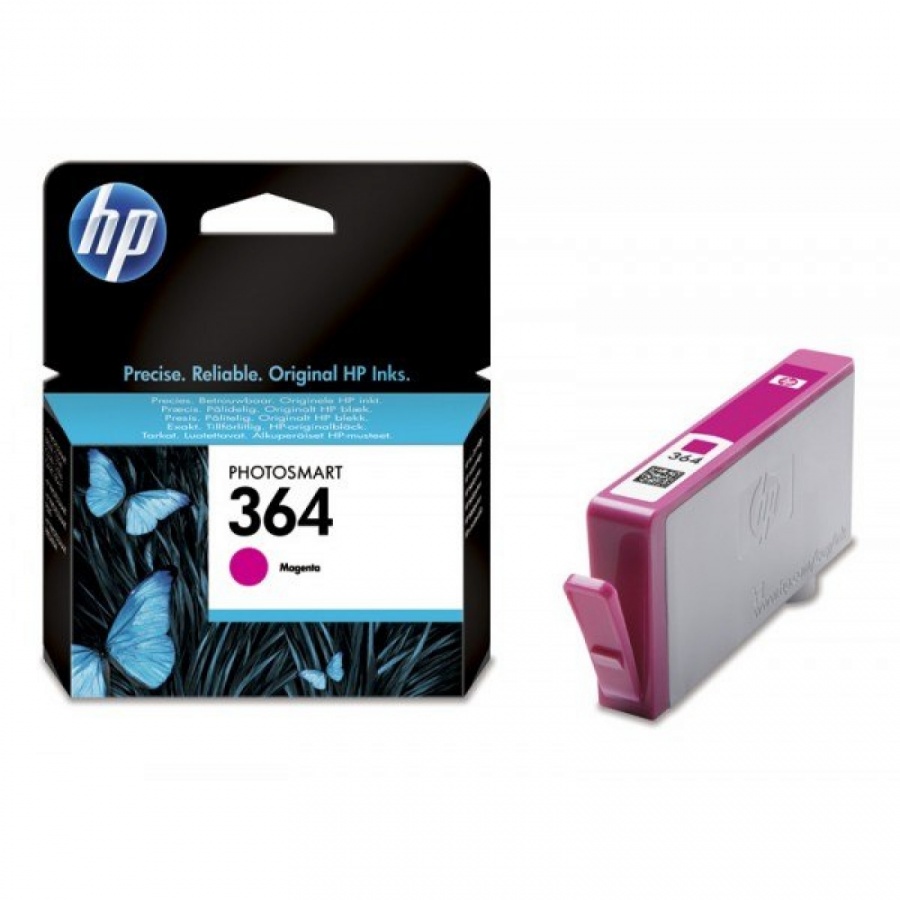Оригинална мастилена касета (глава, патрон, мастилница) за принтери и печатащи устройства на Hewlett Packard (HP) PhotoSmart B8550 CB319E No 364ma. Ниски цени, прецизно изпълнение, високо качество.