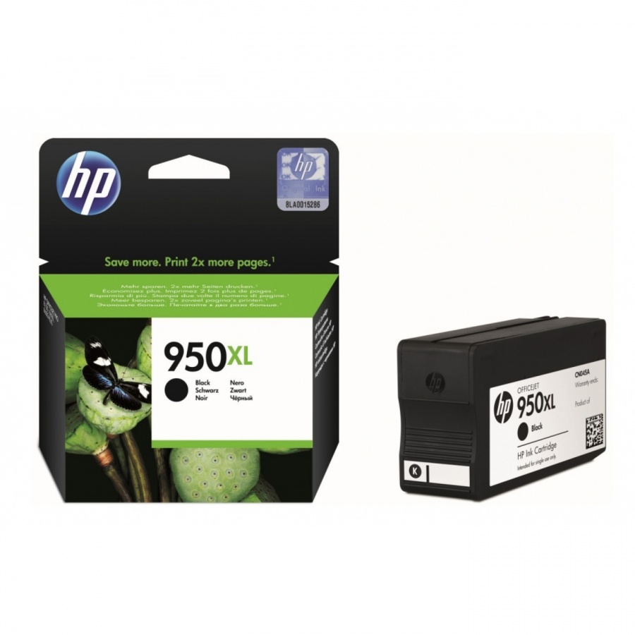 Оригинална мастилена касета (глава, патрон, мастилница) за принтери и печатащи устройства на Hewlett Packard (HP) 8600 CN045AE No 950XL. Ниски цени, прецизно изпълнение, високо качество.