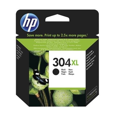 Оригинална мастилена касета (глава, патрон, мастилница) за принтери и печатащи устройства на Hewlett Packard (HP) DeskJet 2620 AIO N9K08AE No 304XL bk. Ниски цени, прецизно изпълнение, високо качество.