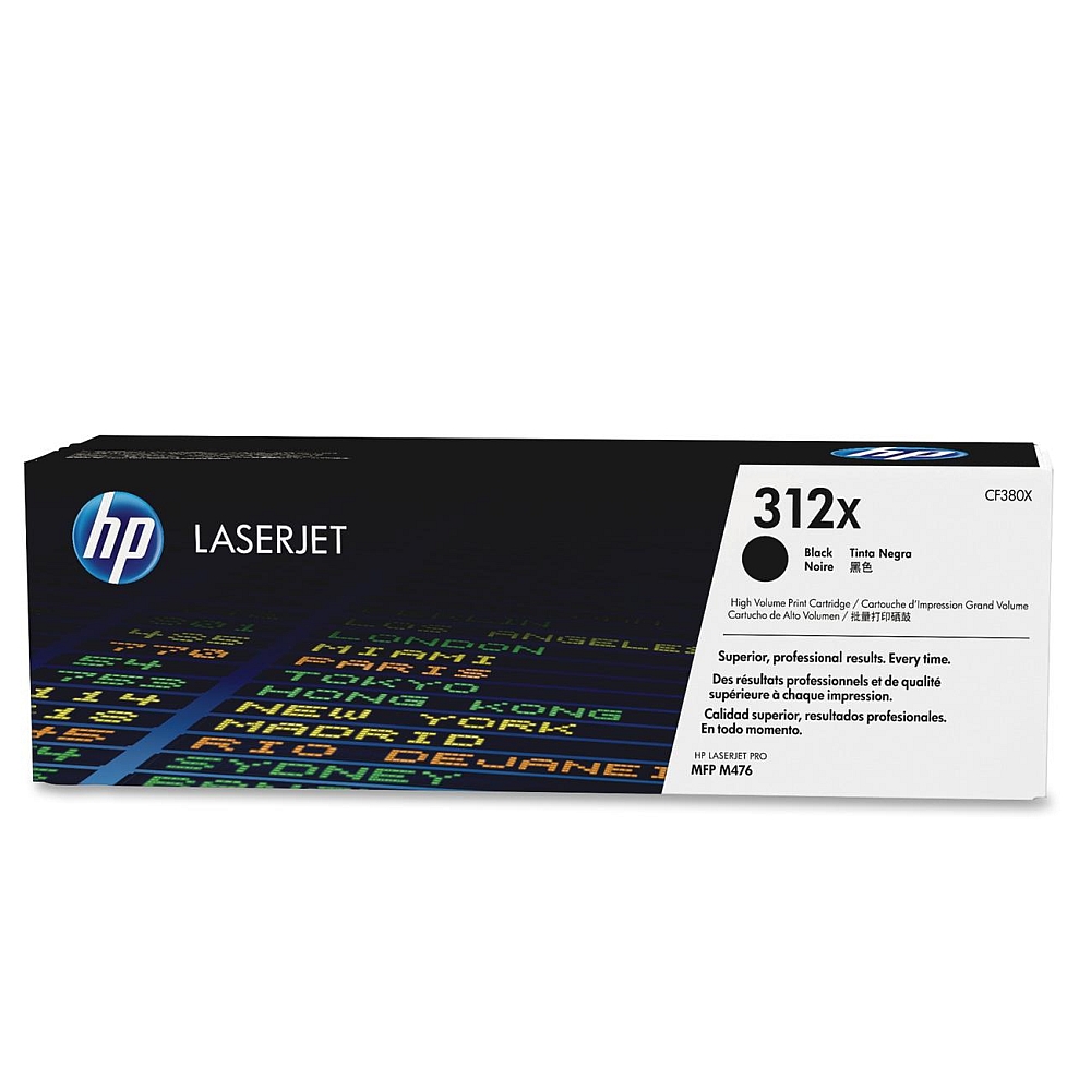 Оригинална тонер касета за принтери и печатащи устройства на Hewlett Packard (HP) LaserJet Pro MFP M476 CF380X. Ниски цени, прецизно изпълнение, високо качество.