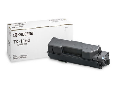 Оригинална тонер касета за принтери и печатащи устройства на Kyocera Mita  TK-1160. Ниски цени, прецизно изпълнение, високо качество.