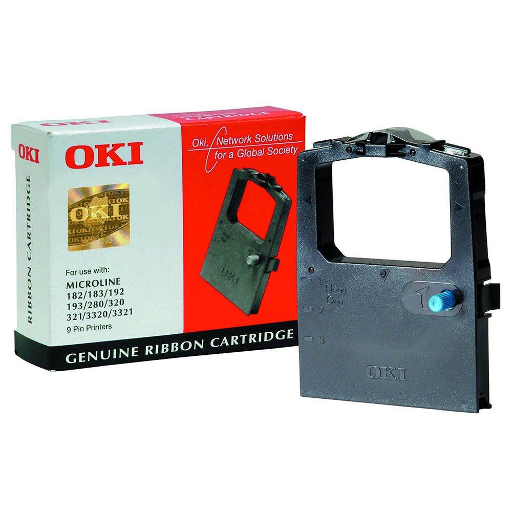 Оригинална найлонова лента в касета за принтери и печатащи устройства на Oki 320 oom ml320 5085. Ниски цени, прецизно изпълнение, високо качество.